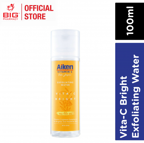 Aiken Vita-C Bright Exfoliating Water 100ml