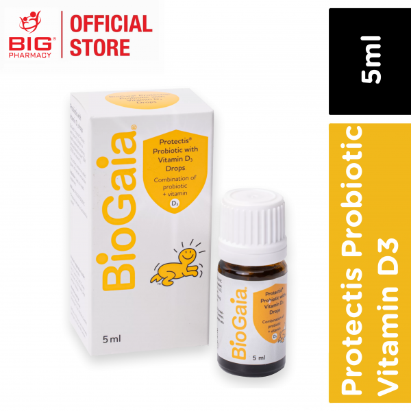 Biogaia Protectis Probiotic With Vitamin D3 Drops 5ml