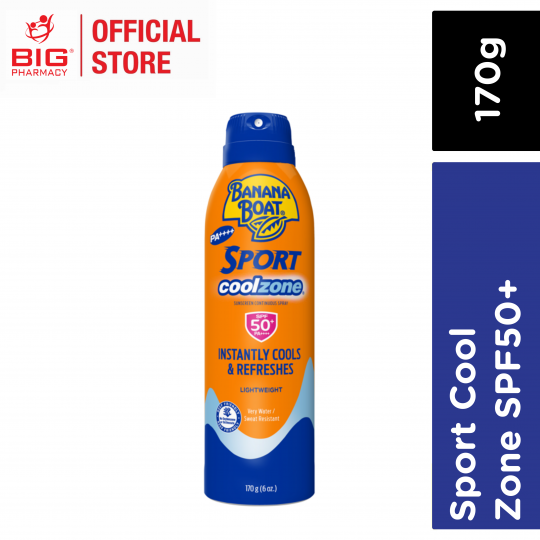 Banana Boat Sport Cool Zone Spray Spf50 170g