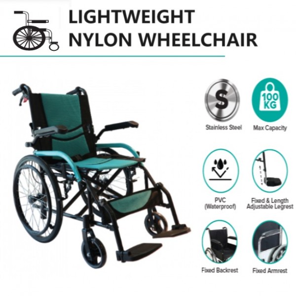 Gc (Wcg4)  Deluxe Lightweight Wheelchair