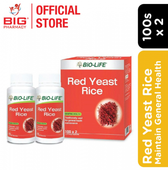 Biolife Red Yeast Rice 2X100s