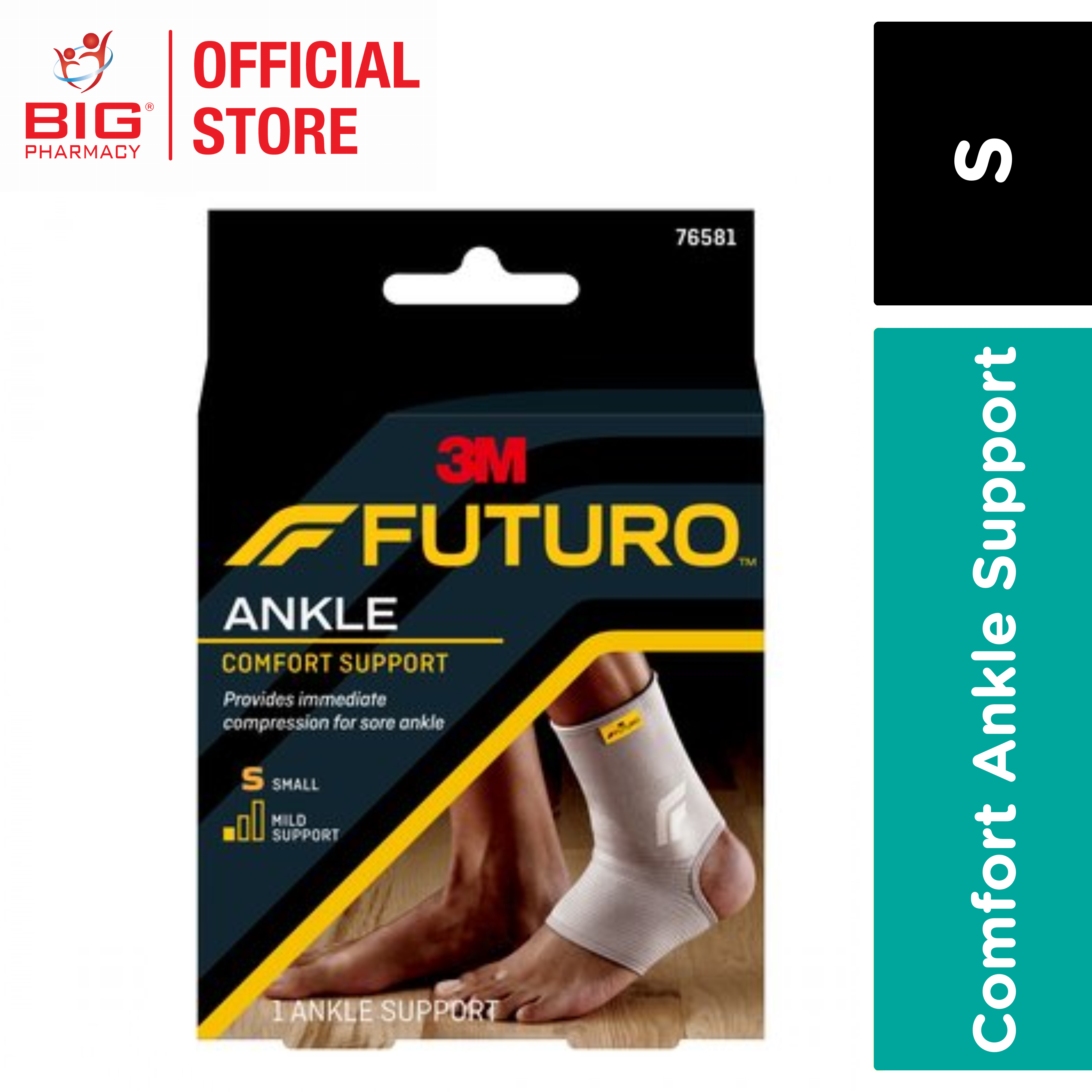 Futuro Comfort Lift Ankle Support (S)