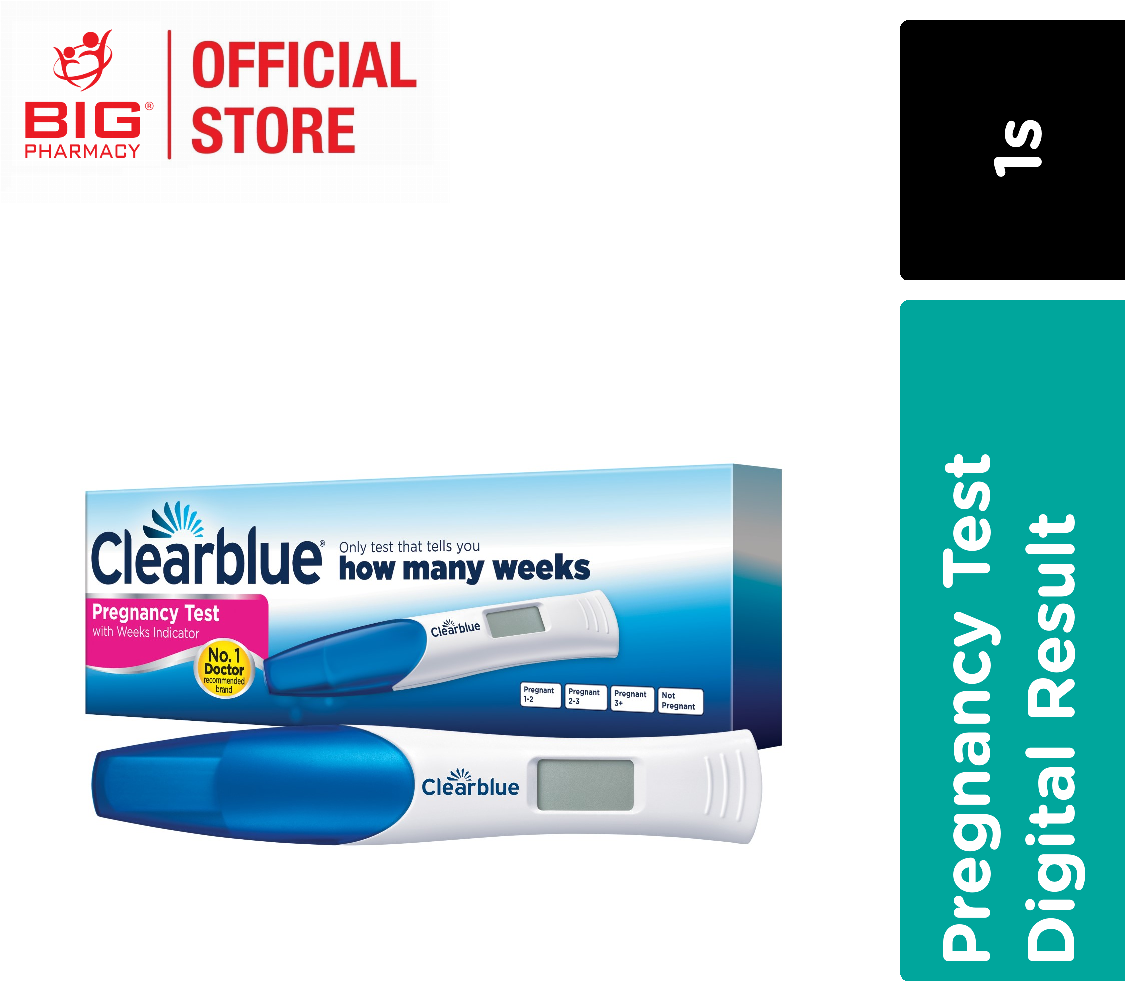 Clearblue Digital Pregnancy Test Conception Indicator Test (1 Test