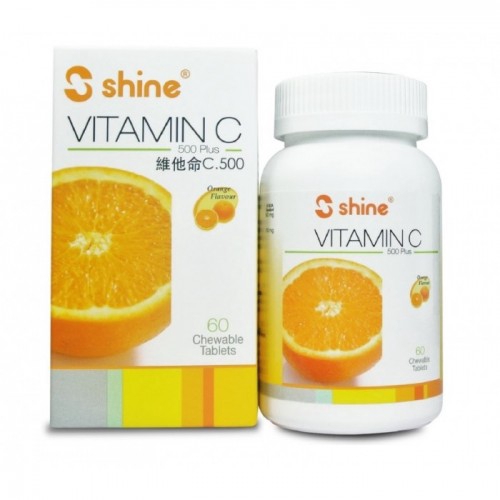 SHINE VITAMIN C-500 PLUS 60S | Big Pharmacy